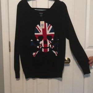 Torrid skull sweater